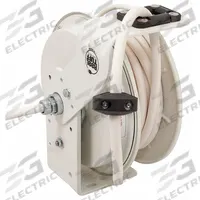 KH INDUSTRIES Extension Cord Reel: Constant Tension or Ratchet Lock, 50 ft Cord Lg, 12 AWG, SJOW (MPN RTBB3LW-WW-P12K). Key specifications — Retractable Cord Ending NEMA Configuration: Bare Wire; Brand: KH INDUSTRIES.