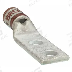 Compression Lug: For 2 AWG, Stranded Wire, 1/2 in Stud Size, Std, Copper Barrel (MPN 24C443). Key specifications — Inspection Hole: Yes; For Wire Type: Stranded; For Wire Sizes: 2 AWG; Brand: APPROVED VENDOR; Manufacturer Part Number: 24C443.
