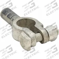 FUSION Battery Terminal: Straight, Crimp, 8 ga, Gray Color, Negative/Positive, Copper/Tin (MPN 4008U). Key specifications — Contact Material: Copper; Alignment: Straight; Color Code: Gray; Connection Type: Crimp; Gauge: 8 ga; Polarity: Negative/Positive; Brand: FUSION.