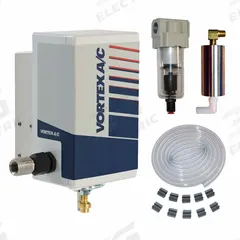 VORTEC Enclosure Cooler: 2,500 BtuH, Corrosion-Resistant & Washdown, Cooling Only, 4/4X (MPN 7735). Key specifications — Brand: VORTEC; Mounting Type: Wall Mount; Operation Mode: Cooling Only.