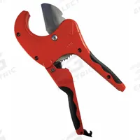 SUPERIOR TOOL Pipe Cutter: 2 in – 2 1/2 in OD Cutting Capacity, Ratcheting Shear, 13 in Tool Lg (MPN 37116). Key specifications — attr327812: 37116; attr327818: PVC; attr327815: SUPERIOR TOOL.