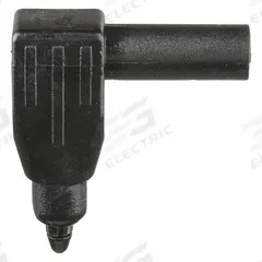 Banana Plug: CAT III 1000V, 1 1/4 in Lg, Brass, Lucel, 1,000 V Max Volt, 20 A Max Current, Black (MPN 6729-0). Key specifications — Contact Material: Brass; Body Material: Beryllium Copper; Brand: POMONA; Color: Black; Safety Rating: CAT III 1000V.
