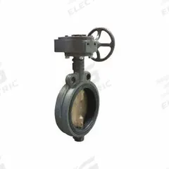 MILWAUKEE VALVE Butterfly Valve: 6 in Pipe Size, Concentric, 200 psi Max. Pressure (CWP), Wafer, ABS (MPN CW323E 6). Key specifications — Brand: MILWAUKEE VALVE; Handle Type: Gear Operated Handwheel; Disc Material: Aluminum Bronze Alloy.