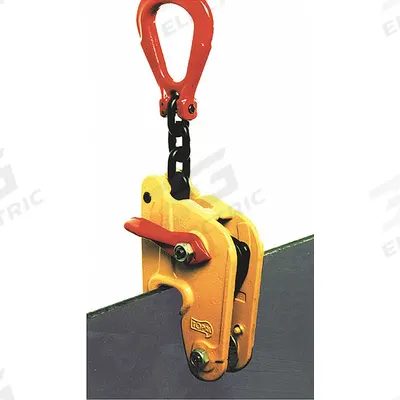 TRACTEL Plate Clamp: Plate Clamp, 3,307 lb Working Load Limit, Vertical & Horizontal - Plate-Lifting Clamps