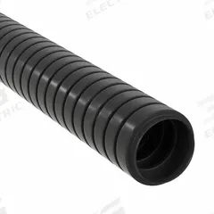 Liquid-Tight Flex Plastic Conduit: 2 in Trade Size, Black, 50 ft Nominal Lg, B (MPN B2200). Key specifications — Conduit Color: Black; Brand: HUBBELL WIRING DEVICE-KELLEMS; Series: B.
