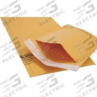 JIFFYLITE Bubble Mailer: 6 in x 10 in, 5 7/8 in x 8 3/4 in, #0, 3/16 in Bubble Size, Yellow, 200 PK (MPN 100729777). Key specifications — With Tear Strip: Yes; Brand: JIFFYLITE.