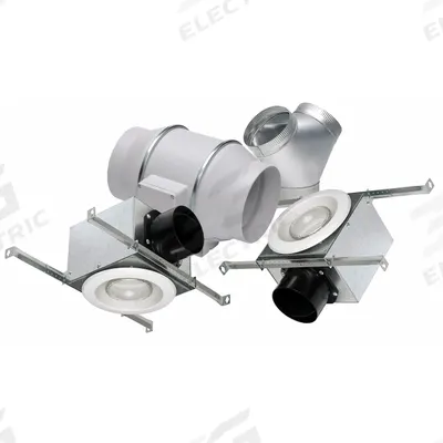 SOLER & PALAU In-Line Duct Fan: 293 cfm Max., 6 in Duct, 65 W, 120V AC, 1 Ph, IP44 - General Purpose Inline Duct Fan Kits