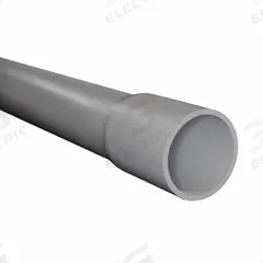 PVC Conduit: Schedule 40, 6 in Trade Size, 10 ft Nominal Lg (MPN A52GA12)