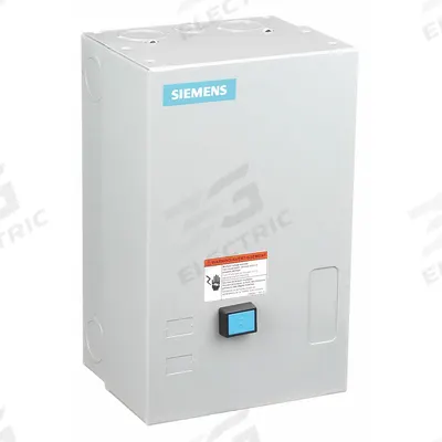 SIEMENS NEMA Magnetic Motor Starter: Non-Reversing, 3 Poles, NEMA Size 2-1/2, 60 A - Enclosed Non-Reversing Starters with Electronic Overloads