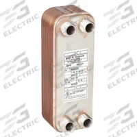 Heat Exchanger: 295,000 BtuH Water / 46,500 BtuH Oil, 50 gpm, 7.87 sq ft, Copper Braze (MPN BP412-30-LCA). Key specifications — Brand: BELL & GOSSETT.