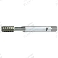 OSG Thread Forming Tap: M4x0.7 Metric, D6 / 6H, Bottoming Chamfer, TiCN Coated Cobalt (MPN 1410102508)
