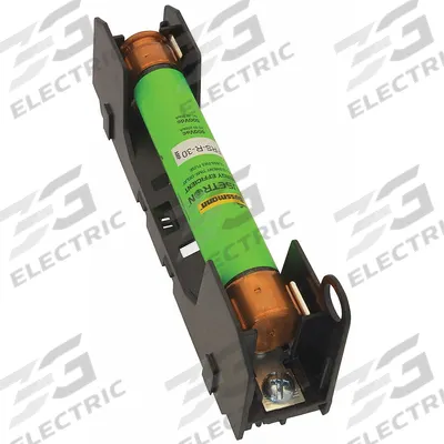BUSSMANN Fuse Block: Open Block Design, 3 Pole, 600 V AC, Screw - Fuse Blocks for UL Class H & K Fuses