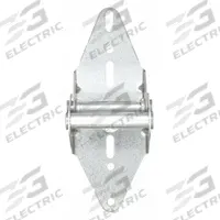 AMERICAN GARAGE DOOR SUPPLY Garage Door Hinge: Steel, 7 1/4 in Leaf Ht, 2 13/16 in Leaf Wd, 2 PK (MPN H414). Key specifications — Hinge Number: #4; Brand: AMERICAN GARAGE DOOR SUPPLY; Corner Type: Rounded.