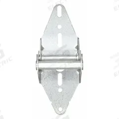 AMERICAN GARAGE DOOR SUPPLY Garage Door Hinge: Steel, 7 1/4 in Leaf Ht, 2 13/16 in Leaf Wd, 2 PK (MPN H414). Key specifications — Hinge Number: #4; Brand: AMERICAN GARAGE DOOR SUPPLY; Corner Type: Rounded.