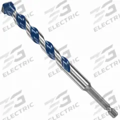 BOSCH Round Hammer Drill: 1/2 in Drill Bit Size, 4 in Max Drilling Dp, 6 in Overall Lg (MPN HCBG16T). Key specifications — attr277146: BOSCH.
