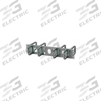 PANDUIT Dual Side Horizontal Ring Manager: Horizontal, 2 U, Dual Side Sides - Horizontal Ring-Style Cable Managers