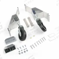 WERNER Ladder Caster Kit: For Stepladders, Swivel, 2 Casters, 4 in Wheel Dia, Casters (MPN 40-2HD). Key specifications — Caster Type: Swivel; Includes: Hardware; Brand: WERNER; Compatible Ladder Type: Stepladders; Compatible with Series: PT6005; Product Type: Caster.