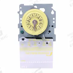 INTERMATIC Mechanical Time Switch: Compatible with Series T100 (MPN T103M). Key specifications — Manufacturer Part Number: T103M; Brand: INTERMATIC; Compatible with Manufacturer Model Number: T103; Compatible with Series: T100; Includes: (2) Trippers; Product Type: Mechanical Time Switch.