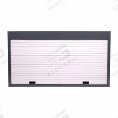 BETA Pegboard Wall Cabinet: 67 in x 6 in x 37 in, Roll Up, Recessed Pull Handle & Keyed, Gray, Steel (MPN C57P G). Key specifications — Duty Rating: Medium Duty; Cabinet Material: Steel; Assembled: Assembled; Cabinet Color: Gray; Brand: BETA.