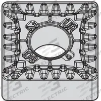 WIDIA Square Turning Insert: SNMG643UR, SNMG190612UR (MPN 4171113). Key specifications — attr257901: SNMG190612UR; attr257900: SNMG643UR.