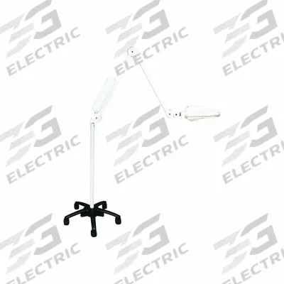BURTON Examination Light: LED, 45,000 lux @ 18 in/90,000 lux @ 18 in, Floor Stand - Floor-Stand Medical Lights