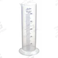 APPROVED VENDOR Graduated Cylinder: Polypropylene, 1 L, 33.8 fl oz, To Contain (TC), Round (MPN 537835-1000). Key specifications — attr1370610: Round; attr1370612: Colorless; attr1370591: To Contain (TC); attr1370582: APPROVED VENDOR.