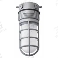 LED Vapor Tight: 39 lm/W, 4000K, 15 W, 120/277V AC, Ceiling Mount, Aluminum (MPN OLVTCM). Key specifications — Brand: LITHONIA LIGHTING; Housing Material: Aluminum; Mounting Style: Ceiling; IP Rating: Not Rated; Bulb Included: Integrated LED; Voltage: 120/277V AC; Color Temperature: 4000K.