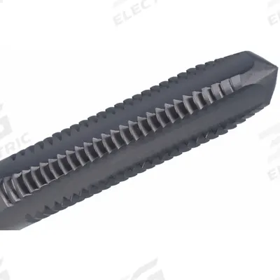 CHICAGO-LATROBE Straight Flute Hand Tap: 3/8"-24 UNF, H3 / 2B, 4 Flute, Plug Chamfer (MPN 173146) - General Purpose Hand Taps