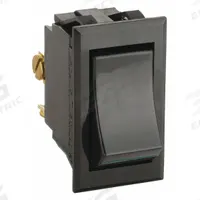 CARLING TECHNOLOGIES Rocker Switch: Series TIG, 2 Positions, DPST, On/Off, 3/4 hp @125 to 250V AC (MPN TIGK54-6S-BL-NBL). Key specifications — Brand: CARLING TECHNOLOGIES.