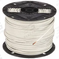 Building Wire: Copper, 12 AWG, 1 Conductors, Stranded, White, 500 ft Lg, THHN (MPN 22965801). Key specifications — Voltage: 600 V; Brand: SOUTHWIRE.