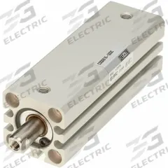 SMC Compact Cylinder: 16 mm Bore Dia, 100 mm Stroke Lg, Tapped Hole/Through Hole Mounting, Aluminum (MPN CDQSB16-100DC). Key specifications — attr946022: Tapped Hole; attr946024: Single Rod; attr946038: CQS; attr1123057: Rotating Rod; attr945997: SMC.