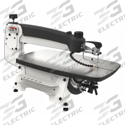 JET Scroll Saw: 1.3 A Current, 22 in Throat Dp, 6 ft Cord Lg, 60 Hz, Three-Prong - Jet Scroll Saws