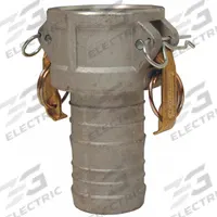 Cam and Groove Coupling: 1 1/4 in Coupling Size, 1 1/4 in Hose Fitting Size, 4 1/32 in Overall Lg (MPN G125-C-AL). Key specifications — Fitting Type: Male Hose Shank; Gasket Material: Nitrile; Brand: DIXON VALVE & COUPLING.