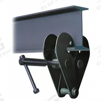 DAYTON Beam Lifting Clamp: Beam Flange Clamp, Steel, 14 1/8 in Max Jaw Opening, 4 1/8 in Overall Dp (MPN 3KR13). Key specifications — Material: Steel; Beam Mount Location: Top; Brand: DAYTON.