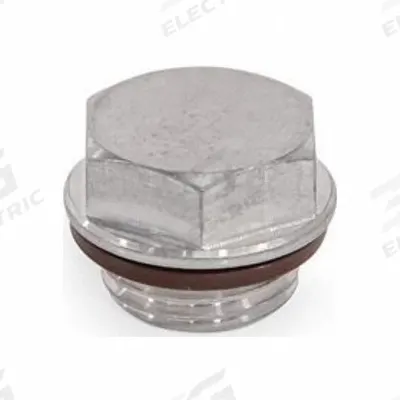 JW WINCO Threaded Plug: Stainless Steel, Fluoro-Elastomer Seal, Metric Fine - Stainless Steel Threaded Plugs