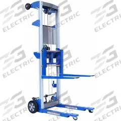 BALLYMORE Fork-Over Stacker: 400 lb, 22 1/2 in L x 4 1/8 in W Fork, Fixed Invertible, Cable (MPN ML-98-STD). Key specifications — Width Across Forks: 20.5 in; Brand: BALLYMORE.