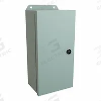 HAMMOND Electrical Enclosure: Steel, 12 in x 6 in x 4 in, NEMA 12/13/3R/4, w/Panel, Solid Cover (MPN EJ1264). Key specifications — Closure Method: Latches; Brand: HAMMOND; Knockouts: Not Included.