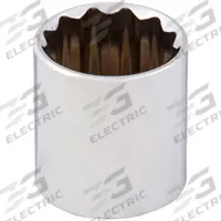 WESTWARD Socket: SAE, 1/2 in Drive Size, 1 1/8 in Socket Size, 12-Point, Std, Chrome, Socket (MPN 53YU56). Key specifications — attr1204417: WESTWARD; attr1204392: Chrome.
