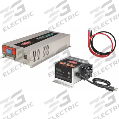 TUNDRA Inverter and Battery Charger: Pure Sine Wave, 5,000 W Peak Output Power - Multi-Unit Inverters with Battery Charger