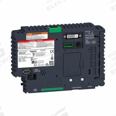 SCHNEIDER ELECTRIC Display Module: 12 to 24V DC, Modbus/Modbus TCP/IP/Uni-Telway - Schneider Harmony GTO Series HMIs