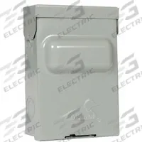 MIDWEST Air Conditioning Disconnect Switch: Non-Fusible, 60 A, Single Phase, 240V AC, Pull-out (MPN U065P010). Key specifications — Brand: MIDWEST; Switch Design: Pull-out.