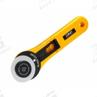 OLFA Rotary Cutter: Straight, 1 3/4 in Blade Dia, Tungsten, 7 in Handle Lg, Plastic (MPN RTY-2/G). Key specifications — attr307592: Tungsten; attr307594: Plastic; attr307595: Yes; attr324884: OLFA.