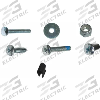 RUBBERMAID COMMERCIAL PRODUCTS Hardware Kit: For 14J684/1RF35/8VMF8 (MPN FG6189L10000) - Material Handling Parts