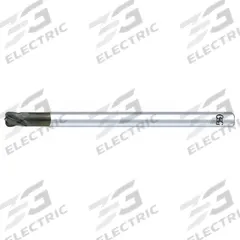 OSG Corner Radius End Mill: Carbide, Diamond Coated, 4 Flute, 1/2" Mill Dia, 1/2" LOC, 0.015" Rad (MPN 70720816)