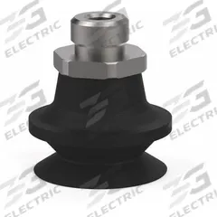 DE-STA-CO Vacuum Pad Assembly: G1/8 in, 20.07 mm Pad Dia, NBR, Black, 7.62 mm Pad Ht, 50A (MPN VC-B20N-18M). Key specifications — attr1019194: VC-B20N-18M; attr1019196: DE-STA-CO; attr1019197: 50A.