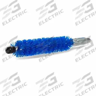 GOODWAY Tube Brush: Quick Connection, Nylon, 3/4 in to 3/4 in, Quick Connect Male - Brushes for Heat Exchanger Cleaning Equipment