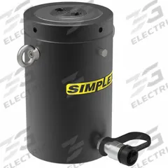 SIMPLEX Lock Nut Hydraulic Ram: 105 ton Nominal Capacity, 6 in Nominal Stroke Lg, 20.57 sq in, RCL (MPN RCL1006). Key specifications — attr1108313: RCL; attr96792: 20.57 sq in; attr98878: SIMPLEX.