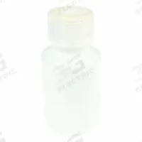 APPROVED VENDOR Reagent Bottle: HDPE, 3 fl oz, 90 mL, Colorless, Closure Included, Polypropylene (MPN BNM090-PK/6). Key specifications — Body Color: Colorless; Closure Attached: Attached; Brand: APPROVED VENDOR; Pre-Cleaned: None; Closure Included: Yes.