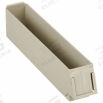LEWISBINS Unit Dose Bin: 10 3/4 in Overall Lg, 2 in x 2 7/8 in, Beige - Unit Dose Bins
