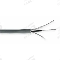 CAROL Communication Cable: 500 ft Cable Lg, 16 Strands, 18 AWG, Commercial, Comm Cable, PE, Gray (MPN C2535A.38.10). Key specifications — Application: Control Systems; Fire Rating: Commercial; Insulation Material: PE; Jacket Material: PVC; Manufacturer Part Number: C2535A.38.10; Product Type: Communication Cable; Shielding Material: 100% Aluminum/Polyester Flexfoil; Brand: CAROL.